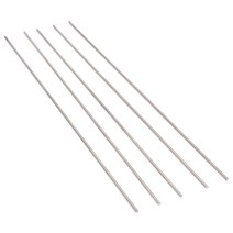 텅스텐봉 용접봉 5pcs 등급 5 티타늄 ti 막대 경량 티타늄 막대 2mm 직경 250mm 길이, 없음