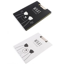 덮개형 메뉴판 판때기 서류 판대기 딱판 종이판 체크리스트판 셀프 미용실 네일샵 커피 A4 용지 판 카페 클립 보드 빌지 케이스 빌패드 받침대 꽂이 상황판 레스토랑 차트판 받침판, 블랙