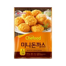 롯데푸드 쉐푸드 Chefood 미니돈까스380g 꼬마돈까스/돈카츠/간식/안주/반찬, 380g, 1개
