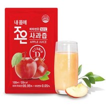 내 몸에 조은 NFC착즙 보은 아기 명품 생생 사과즙 효능100ml x 30포, 30개, 100ml
