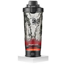 쉐이크텀블러 자동 교반 컵 피트니스 단백질 파우더, 퍼플