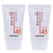토니모리 유브이 마스터 올인원 선 2개세트 (50ml+50ml) (SPF45 PA+++)