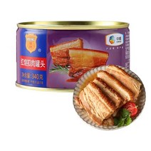 천미방 중국식품 중국간식 중량그룹 돼지고기 통조림 오샹삼겹살, 340g, 1개