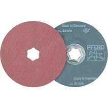 PFERD 디스크 페이퍼 콤비 클릭 산화 알루미나 COOL 타입 836194 [25장입]