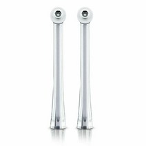 Sonicare AirFloss HX8331 HX8332 HX8340 HX8341 HX8381 HX8401 구강 Irrigator 노즐용 2pcs 노즐, 보여진 바와 같이