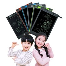 전자메모패드 8.5인치 어린이집 유아 그림그리기보드, LCD 전자메모패드 색상 랜덤발송