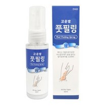 웰빙 고운발 풋필링 40ml 1개 발각질 제거용 스프레이 발관리