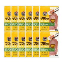 (냉장)[백설]구이한판60gx12, 60g, 12개