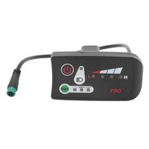 전기자전거컨트롤러 전기 자전거 배터리 디스플레이 24V 36V 48V LED880 790 810-2 방수 커넥터가 있는 Ebi