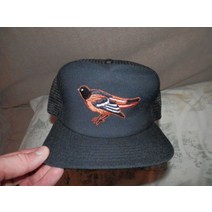 뉴에라 Baltimore Orioles Hat Cap VTG 스냅 백 MLB 사이즈 Med-Large 폼 백킹 209281