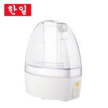 Well 한일전기 가습기 깨끗한 따뜻한 타이머 투명수조 가열식 청결 절전 대용량 100도, 단품