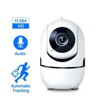 방범카메라 CCTV 감시 보안 IP 블랙 스마트 1080P HD 클라우드 홈 자동 추적 네트워크 무선 비디오 WiFi, 1080P 블랙 128g 추가, 협동사, 영국 플러그