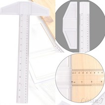 제도용 자 T형 설계자 삼각축척자 제도용자, 45cm