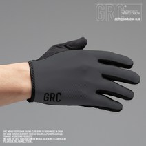 자전거 장갑 GRC 새로운 클래식 XRD 쿠셔닝 기술 기능 도로 산악 타기 긴 손가락, M, 짙 은 회색