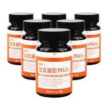 발효율피 맥스 정 84% 고함량 800mg 60정 엘라그산, 6개(6개월분)