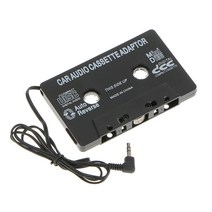 유니버설 카세트 테이프 변환기 3.5mm AUX 오디오 케이블 여행 어댑터 MP3 플레이어 CD 아이팟 휴대 전화