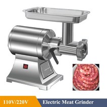 전기 고기분쇄기 고기 분쇄기 상업용 주방 식품 소시지 메이커 140 218R/분, 8.220V - AU
