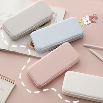 마카롱 플라스틱 베이직 필통, 핑크
