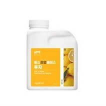 흥국 F&B 맘스리얼베이스 유자 1kg, 1000ml, 5통