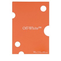 23SS OFF WHITE 오렌지 CARDBOARD 노트북 OHZM001T23PAP001 2001, TU, ORANGEWHITE