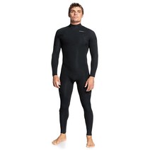 Quiksilver 남성용 3/2 세션 백 지퍼 잠수복 - 타임 | S, Small