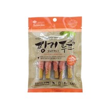 식이섬유 풍부한 스틱형 애견수제간식 2개 애견펫푸드 펫푸드