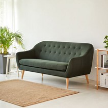 모던하우스 키토스 3인소파(그린), 그린