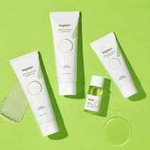 비플레인 녹두 약산성 클렌징폼 80mlx2ea (추가구성-폼40ml+오일20m)