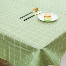 야외 테이블 캠핑 차박 준비물 방수 홈 심플 커버 파티 4인보 북유럽 협탁 식탁 매트, 본상품선택, 화이트