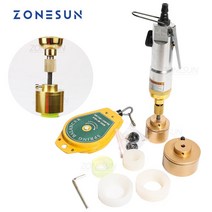 식품교반충진기 ZONESUN-휴대용 공압 플라스틱 음료 병 캡핑 기계 28-32mm 스크루 캐퍼 도구, 01 미국