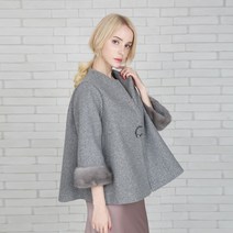 [백화점기간한정할인] 노카라 플레어 밍크자켓