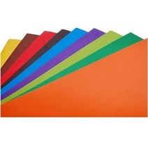 SW 색마닐라지 칼라마분지 두꺼운도화지 240g 4절 10매, 분홍