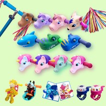 어린이 킥보드 악세사리 바람개비 종 리본 스쿠터헤즈 모음, 스쿠터시트즈핑크