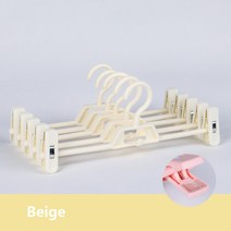 동결건조기 새로운 5/10pcs 안티 슬립 옷걸이 클립 바지 옷장 주최자 스커트 건조 랙 공간 보호기 성인 PP Mater, [02] 10Pcs, [08] White Pants rack