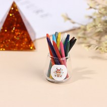 사무실의자 인형집 미니어처 화분 접이식 테이블 실험실 유리 테스트 튜브 나무 받침대 포함 가구 완구, [02] 2