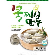 쿡찌니 고기만두 1.2kg 가정 식당 업소 식자재 식재료, 1개