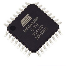 avr ic 임베디드 마이크로컨트롤러 마이크로칩 기술 atmega328p-au avr 시리즈 마이크로컨트롤러 ic mcu 8bit 32kb 플래시 32tqfp, 없음