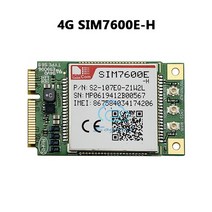 라우터 4G 모뎀 CAT6 EP06-E LTE 미니 PCIe EU 아시아 Cat4 EC25-AU NL668-EAU 지원 Openwrt, 06 SIM7600E-H