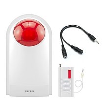 가게cctv 자가교체 농막 실내 실외 카메라 210 도난 경보, j008 플래시 사이렌