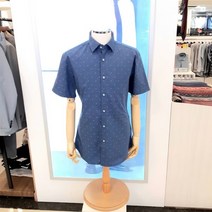 란체티 프린트 !! 슬림 반팔셔츠 LSM2304NA