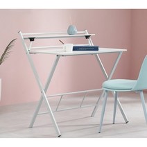 선반결합 접이식 간이 원룸 책상 84cm (2색) 수납형 장 서재 모던 DESK 1인, 800F-블랙/아카시아