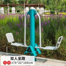 야외 노인 운동 기구 종합 근력 놀이터 공원 체육, 더블 의자 운동 기구