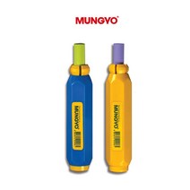 문교분필 탄산분필 컬러분필지우개 분필홀더, 문교분필홀더 2입(블루+옐로우)