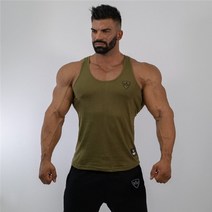 러닝 베스트 트레일 조끼 아이스팩 냉감 브랜드 체육관 조끼 보디 빌딩 의류 피트니스 남성 언더 셔츠 훈련 탱크 탑 남성 스포츠 스트링거 셔츠, 초록, l