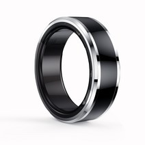 Xavier 스마트 반지 심박수 걸음수 수면체크 자석충전 다용도 반지 국내사이즈 남녀공용 링, 7#(17.6mm), 1개