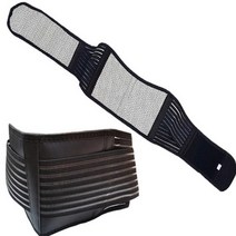 여름 토르 마린 허리 벨트 발열 보호대 복대 찜질팩 부모님 선물, Size L 약3cm오차있습니다