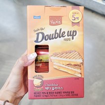 (10매X 5팩)매일 상하 더블업체다 슬라이스 (10매X 5팩), 아이스박스 포장