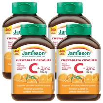 Jamieson 자미에슨 비타민 C + 아연 Zinc 500mg 400정-4병(맛있게 씹어먹는 비타민C>면역력 UP!>캐나다 직배송), 4병, 400정” class=”wr-img”></a></div>
</div>
</div>
</div>
<div class=