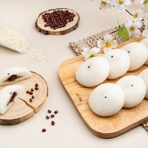 만나 떡 잔기지떡 기지떡 술떡 선물, 30개입, 카스테라