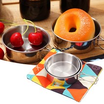 톡톡마켓 미니 그릇 2종 세트 캠핑장 차박 불멍 야영 여행 등산